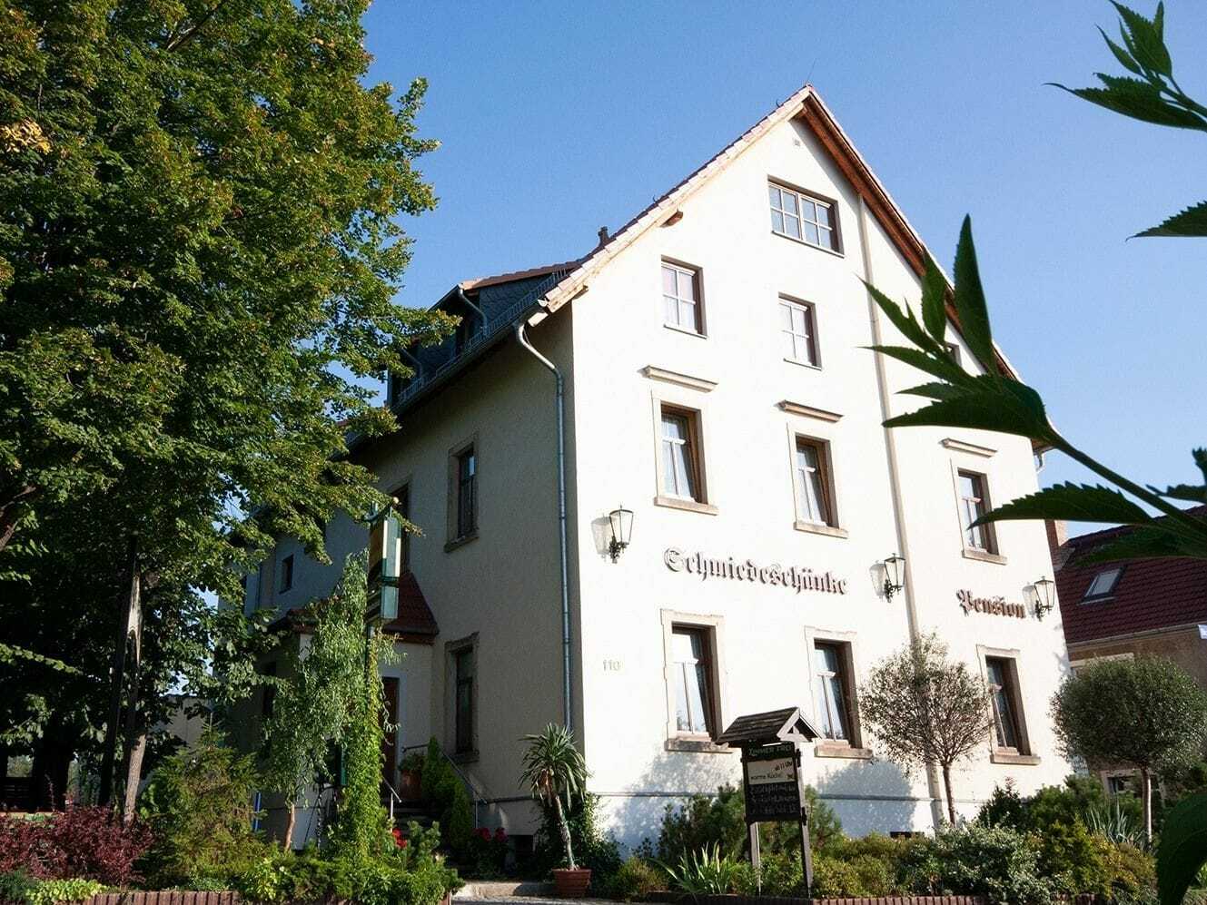 Pension Schmiedeschänke Dresden Exterior foto